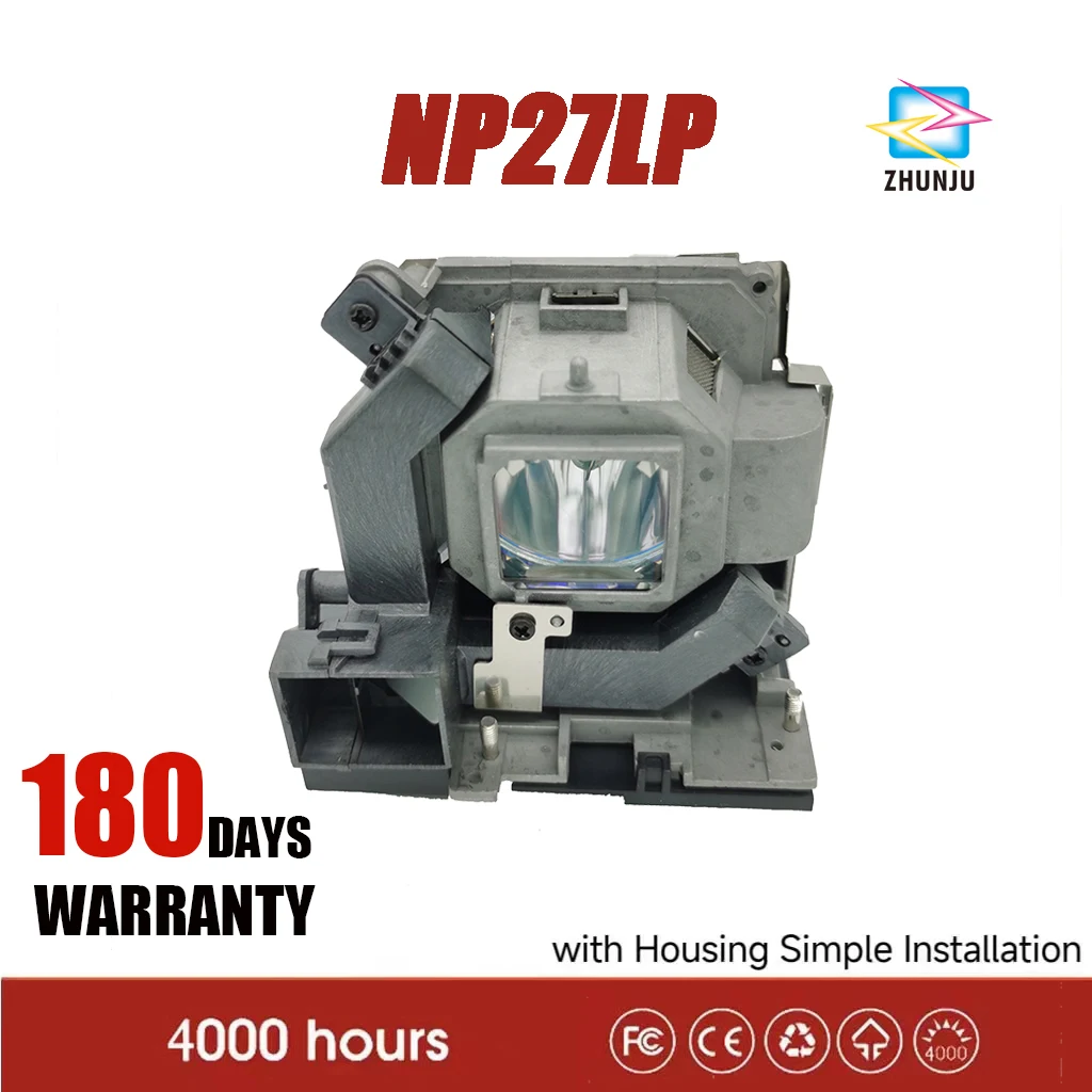 

NP27LP Projector Lamp with housing for NEC M282X M283X M282XS M283XS NP-M282X NP-M283X Projectors
