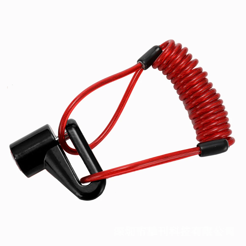 

Anti-theft Disc Brake Lock for Electric Scooter Bicycle Motorcycle Wheel Security Lock Reminder Cable Key Cycling Accessories