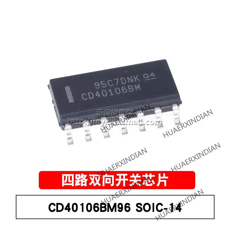 

10 шт./лот новый оригинальный CD40106BM96 SO-14 CD40106B CMOS в наличии