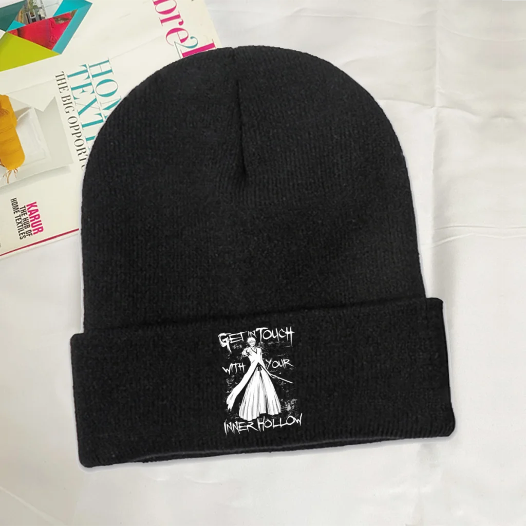 

Ichigo, шапочки, облегающая шапка, светящаяся, манга, реальные взрослые теплые шапки, велосипедные мягкие, без козырька, эластичные шапки