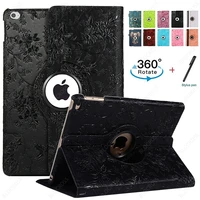 for ipad air 3 10 57th gen8th gen10 2 case cover for ipad air12 ipad 234 case 360 degree rotating various patterns funda