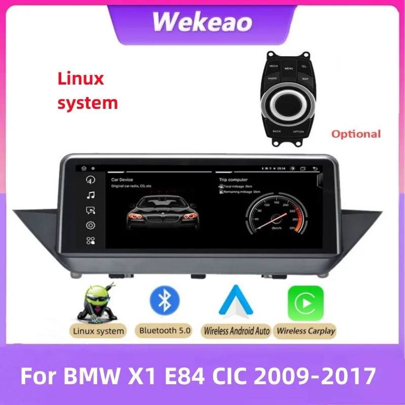 

10.25" Android Car Radio Carplay For BMW X1 E84 CIC 2009-2017 GPS Navigation Multimedia Player Stereo Audio 64GB