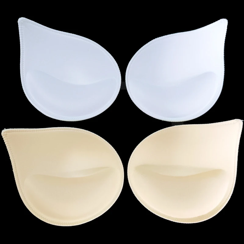 

2/3Pair/Lot Women Sexy Sponge Bra Pads Push Up Breast Enhancer Removeable Bra Padding Inserts Cups for Swimsuit Bikini Wholesale