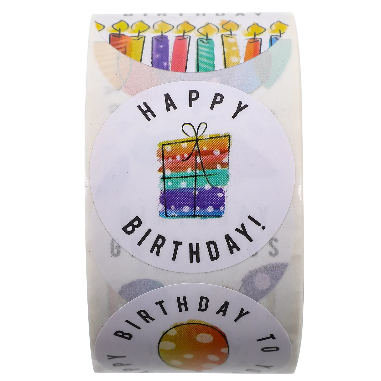 

Candy Bag Sticker Sealing Label Stickers Household Gift Letter Supply Copper Plate Birthday Labels