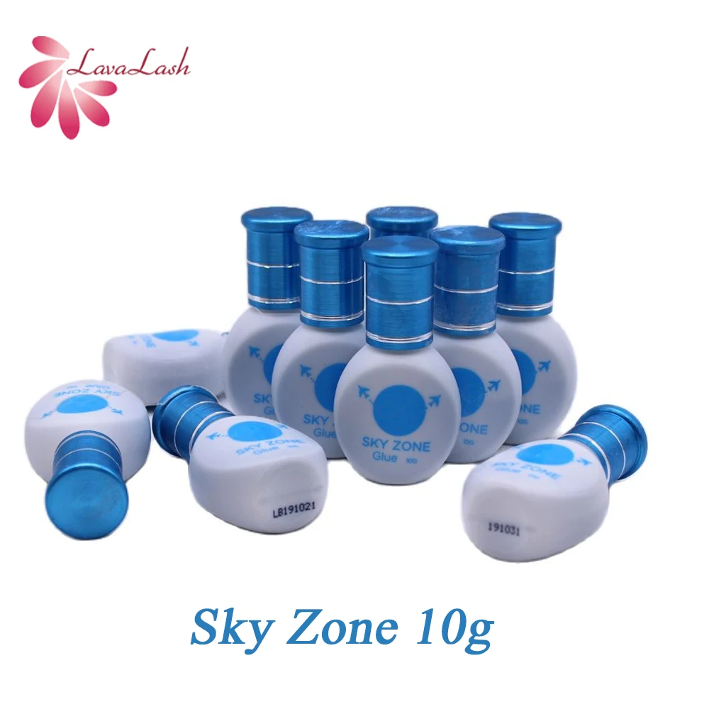 

Клей Sky Zone для наращивания ресниц, быстрая сухая и низкая раздражение, Корейская оригинальная сверхпрочная клейкая лента для ресниц, 5/10 г