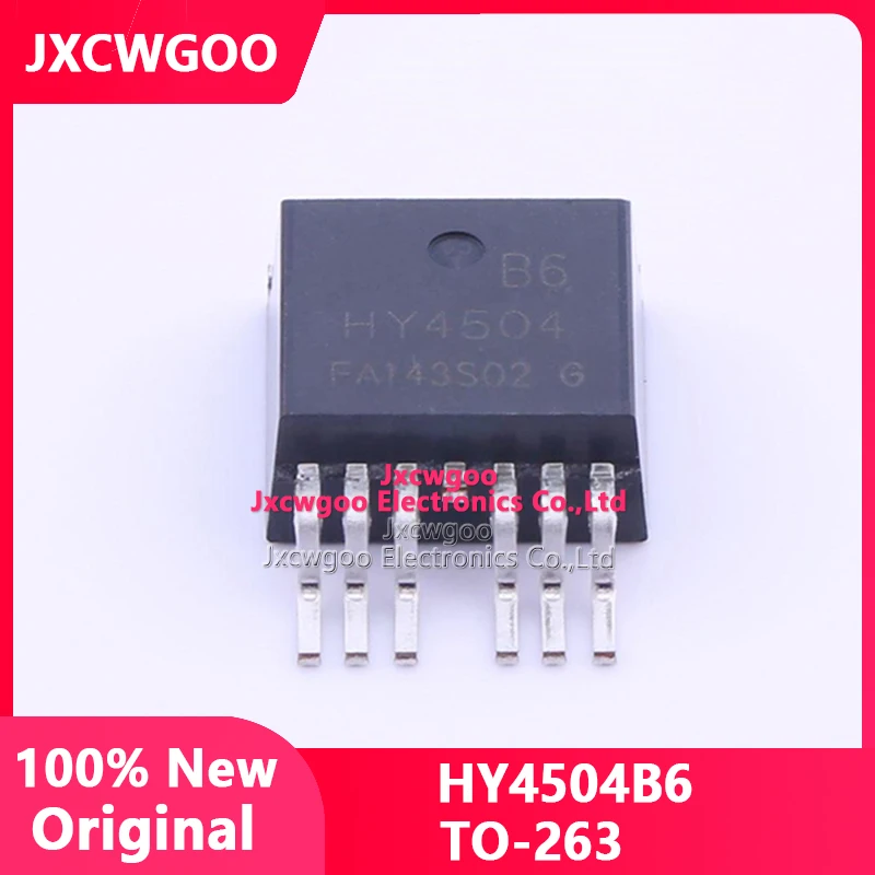 

Jxcwgoo 10PCS HY4504B6 N-Channel MOSFET 100% TO-263 322A new Original HY4504 40V