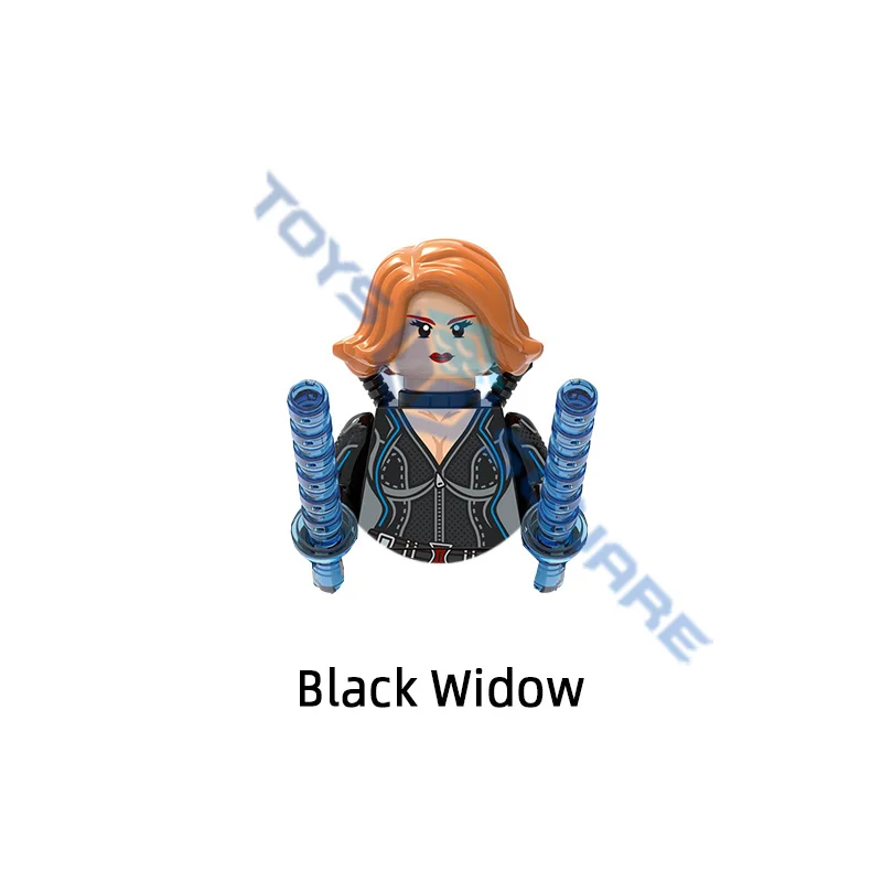 Конструктор Iron Maiden Taskmaster Yelena Черная Вдова красный Хранитель модель кубики MOC