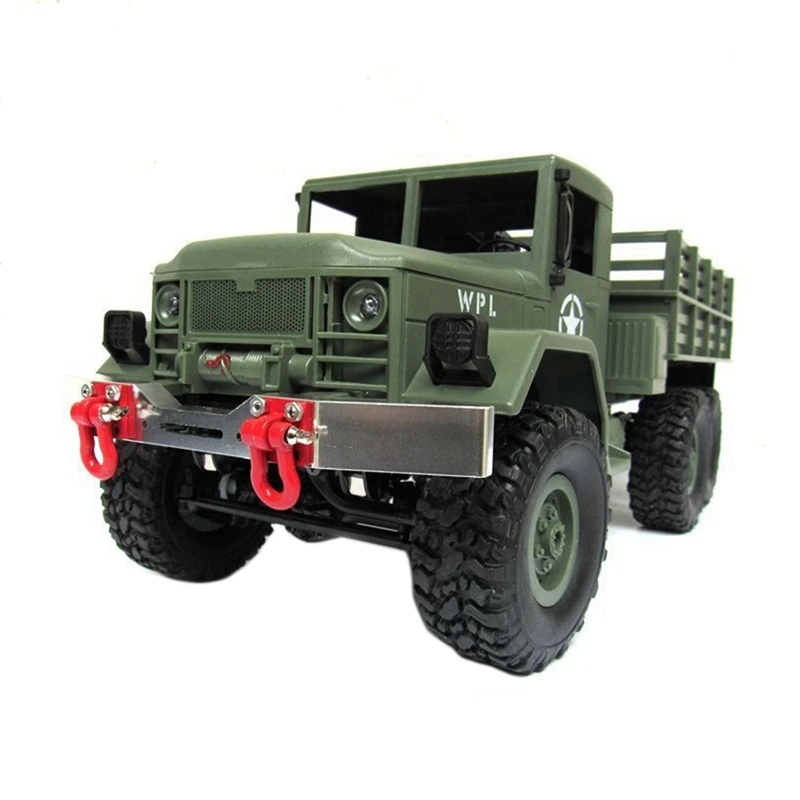 Металлический передний бампер с буксировочным крюком для WPL B14 B24 B16 B36 Q60 Q61 Q62 Q63