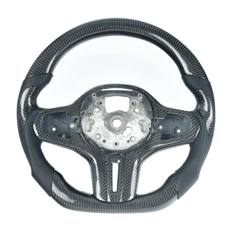 

100% Real Carbon Fiber Racing Steering Wheel Compatible For BMW G20 G 20 325i 330i 3 Series 2019 2020 2021