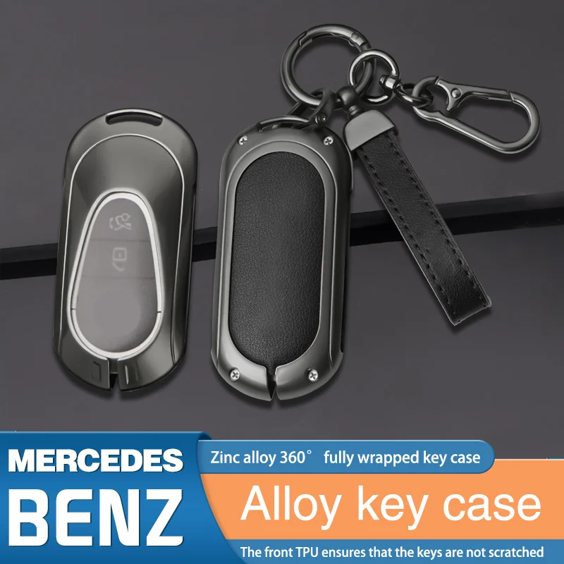 

Car Smart Key Fob Case Cover Fob For Mercedes Benz 2022 C S Class W206 W223 S350 C260 C300 S400 S450 S500 Car Accessories