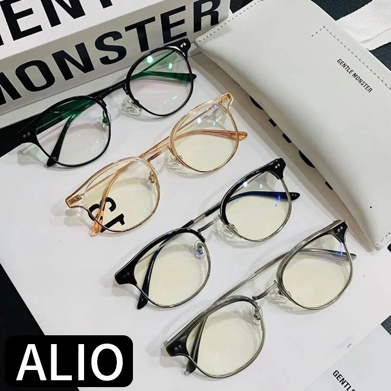 

GENTLE MONSTER GM Glasses Frame Women Blue Light Blocking Prescription Designer Fashion Myopia ALIO Clear Eyeglasses For Men