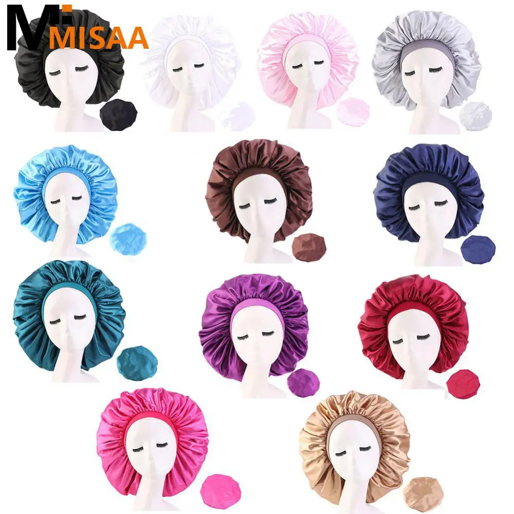 Stretch Bonnets Hair Hat For Daily Use And Beauty Shower Caps