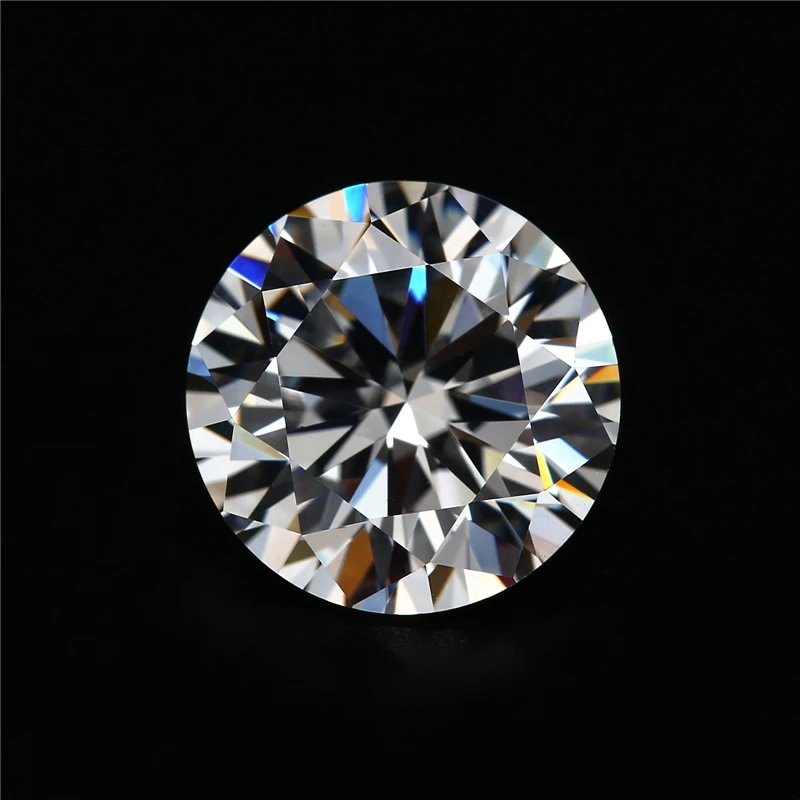 Size 1.0mm~12mm Round Cut D EF GH Color Lab Grown Loose Moissanite Stone Test Positive (5mm-12mm With Certificate)