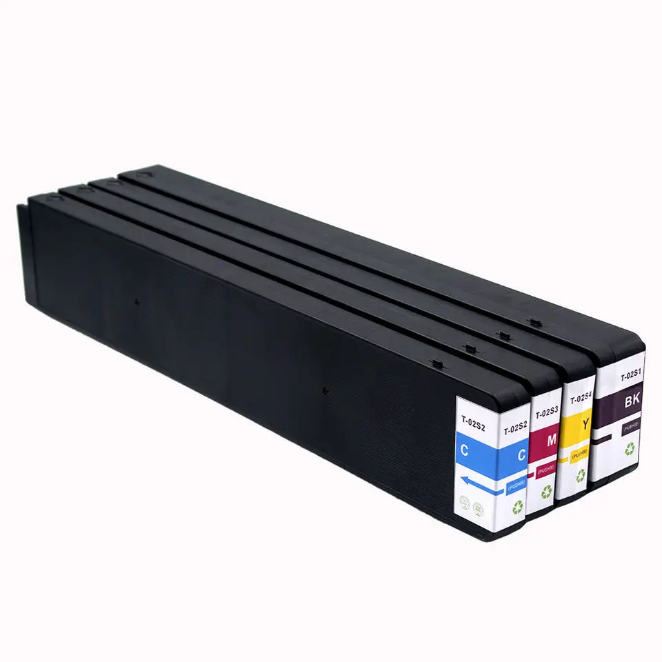 

Compatible Pigment Ink Cartridge For Epson T02S T02S1 T02S2 T02S3 T02S4 WorkForce Enterprise WF-C20750 WF-C20750 Printer
