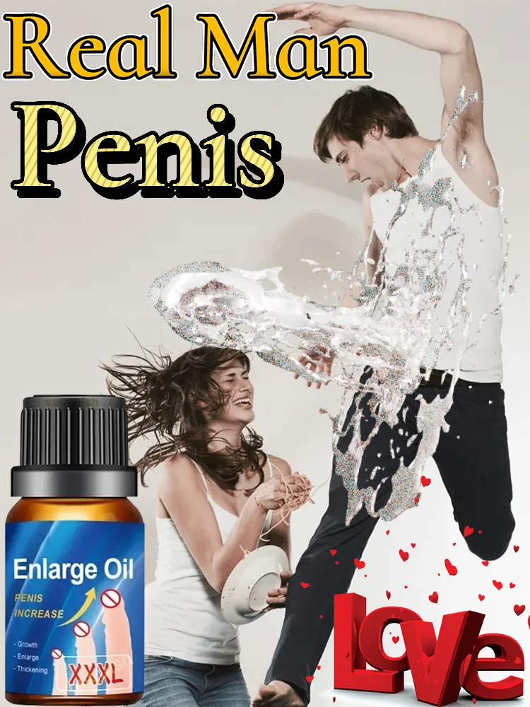 Мужские товары новый перманентный утолщение пениса рост мужского массажа масла