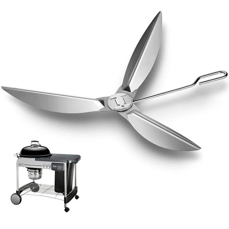 One-Touch Cleaning System Kit Design for Weber Kettle Grill,