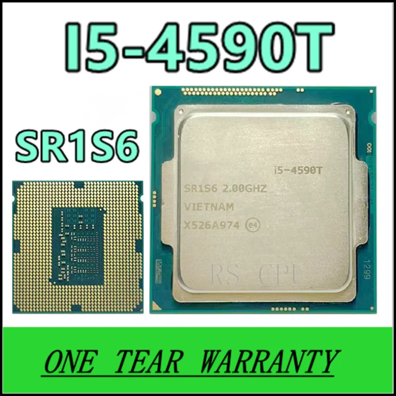 

i5-4590T i5 4590T SR1S6 2.0 GHz Quad-Core Quad-Thread CPU Processor 6M 35W LGA 1150
