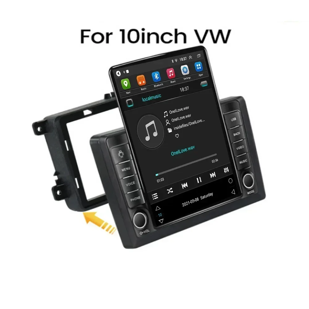 Автомобильная мультимедийная система Carplay Android Auto Авто радио для VW Golf 5 6 Touran Passat B6