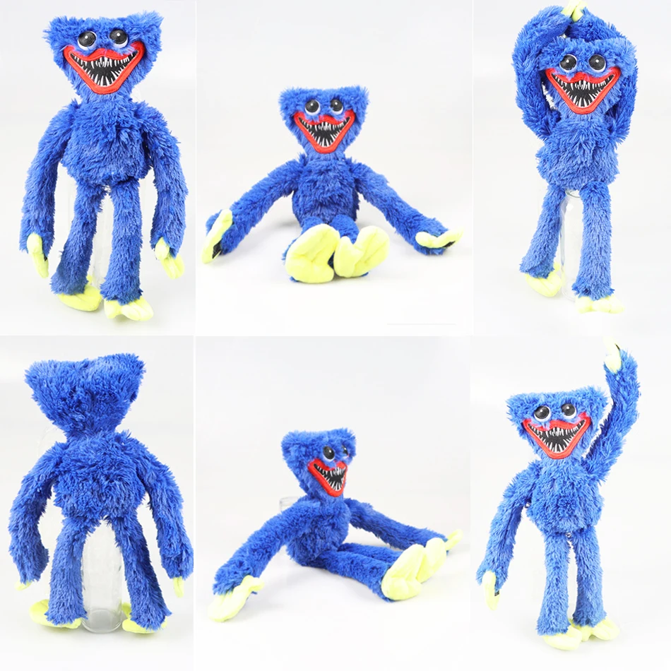 

Huggy Wuggy-juguete de Peluche de 40cm para niños, muñeco de terror, terrorífico y suave, regalo de cumpleaños