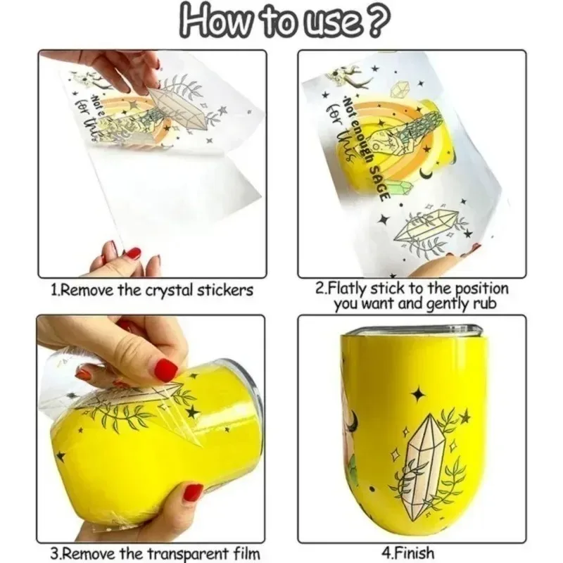 8 шт. водонепроницаемые наклейки на рождественскую елку