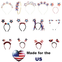 new supplies independence day photo props national day headband party props fancy dress accessories us stars stripes
