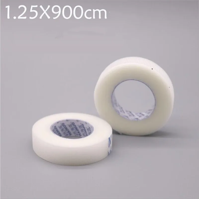 

1.25*900cmEyelash Tape Breathable Non-woven Cloth Adhesive Tape for Hand Eye Stickers Makeup Tools Eye Patches for Extension