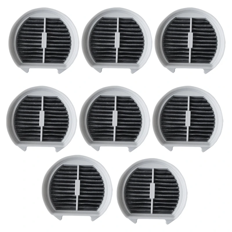 

8PCS HEPA Filter Handheld Cordless Vacuum Cleaner Replacement Parts For Xiaomi Mijia Lite MJWXCQ03DY Spare Parts