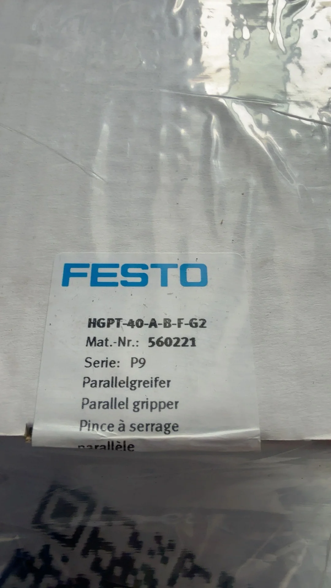 Фото Оригинальный Festo HGPT-40-A-B-F-G2, новый, в наличии, 560. №3