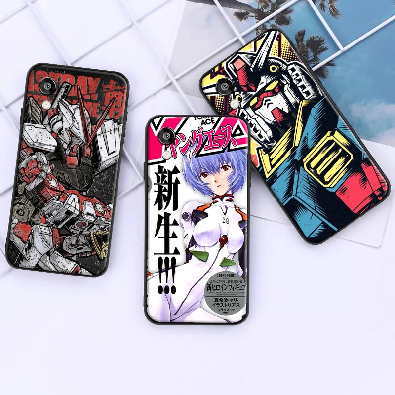 

Excited Warrior Evangelion For Huawei P Smart Z 2019 2020 P20 P30 Lite Pro Phone Case Black Soft Carcasa Funda Silicone Cover