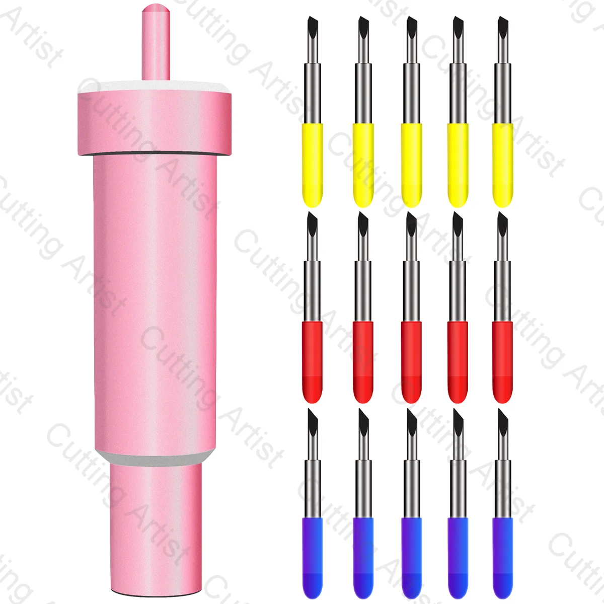 15 лезвий 30/45/60 градусов и 1 держатель для Cricut Maker 3 2 Explore Air