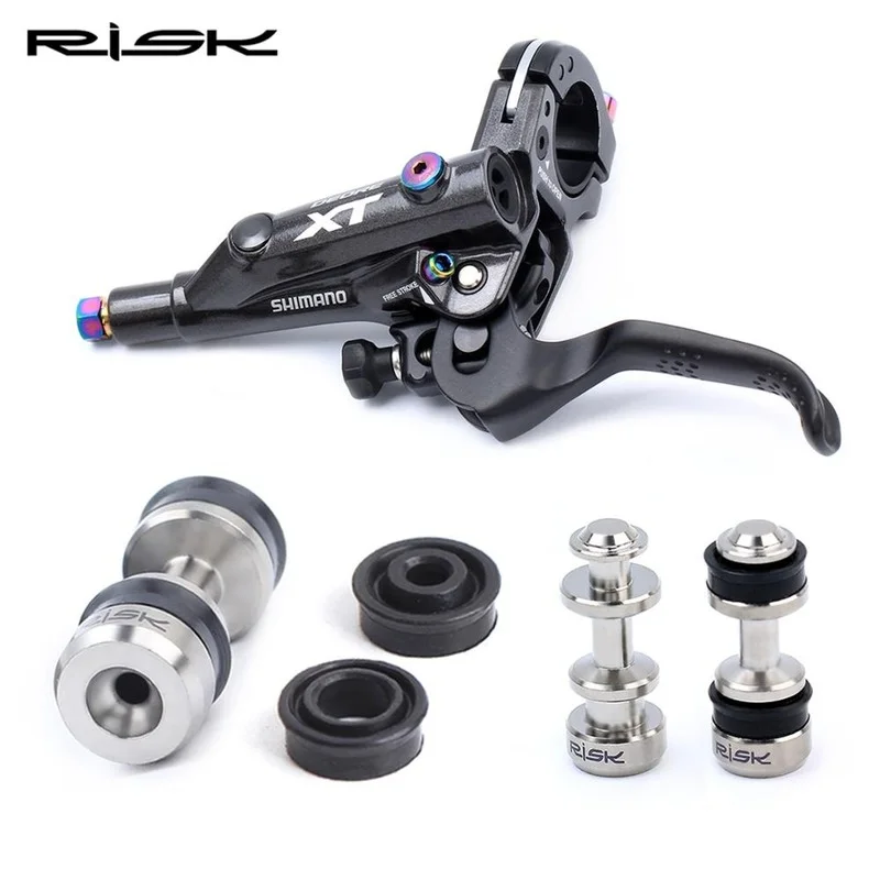 

RISK Mtb Bicycle Brake Lever Piston Hydraulic Disc Brake handle Piston Pushes Repair For Shimano SLX XT M8000 M7000 M785 Bike