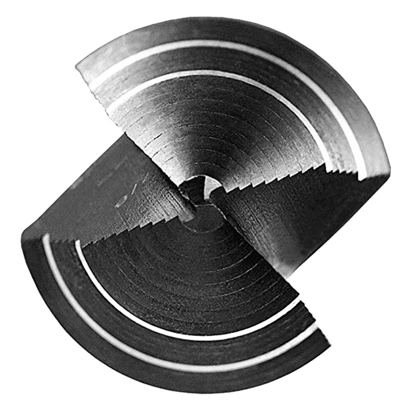 Big Deal от 7/8 до 1-3/8 HSS 6542 ступенчатое сверло с титановым покрытием двойной рифленой