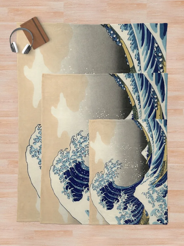 Hokusai (1760-1849) большая волна от Kanagawa пледы искусственные одеяла