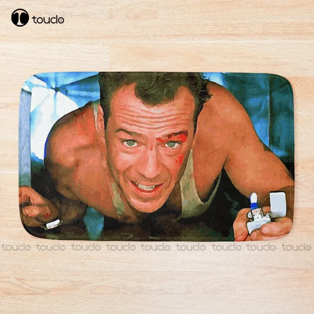 

'Come Out To The Coast We'Ll Get Together Have A Few Laughs.'' Die Hard Bath Mat Bathroom Rug For Tub, Shower, And Bath Room