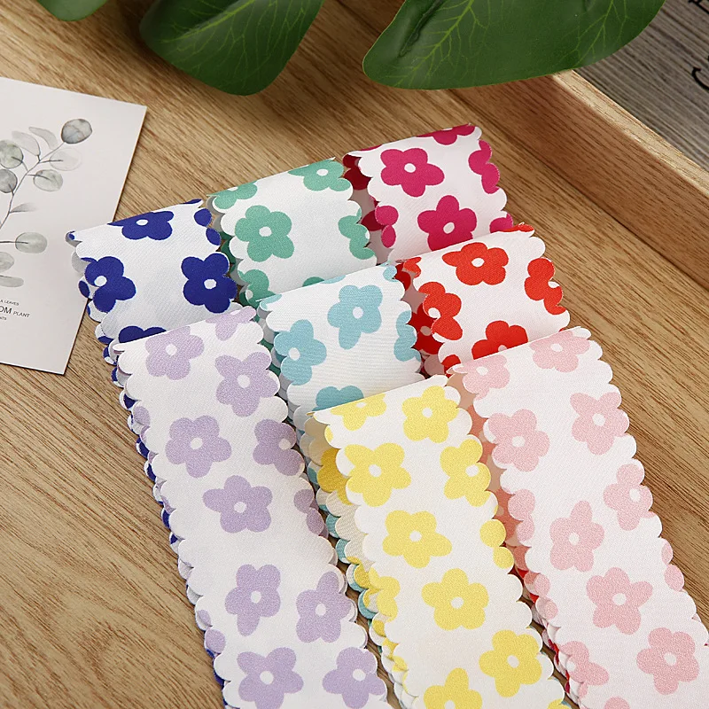 Kewgarden 1 &quot1 5&quot 25 мм 38 Цветочные волнистые края ленты DIY бантик для волос