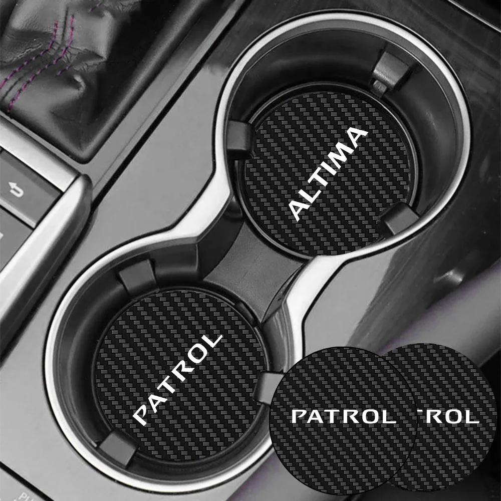 Автомобильный противоскользящий держатель для чашки с водой из углеродного