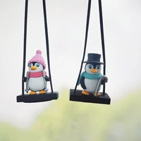 swing goose car pendant ornament car aromatherapy ornament perfume rearview mirror sling car interior decoration supplies