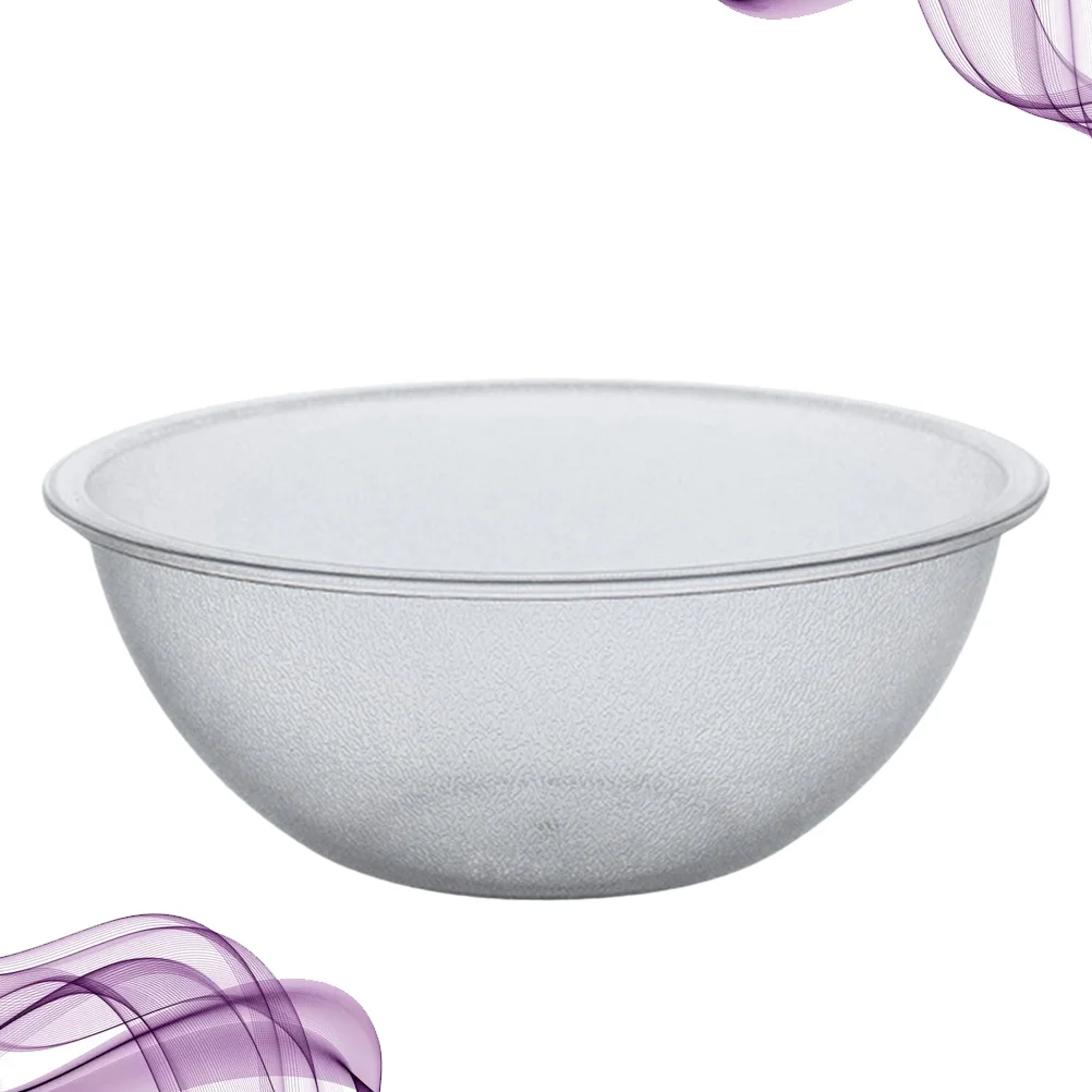 

1Pc Bowl Durable Practical Convenient Egg Beating Bowl Vegetable Bowl Serving Fruit Salad Container for Restaurant Home Kitchen