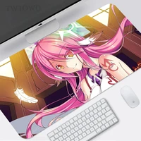 no game no life mouse pad gamer xl large new hd computer mousepad xxl keyboard pad office soft anti slip pc desktop mouse pad