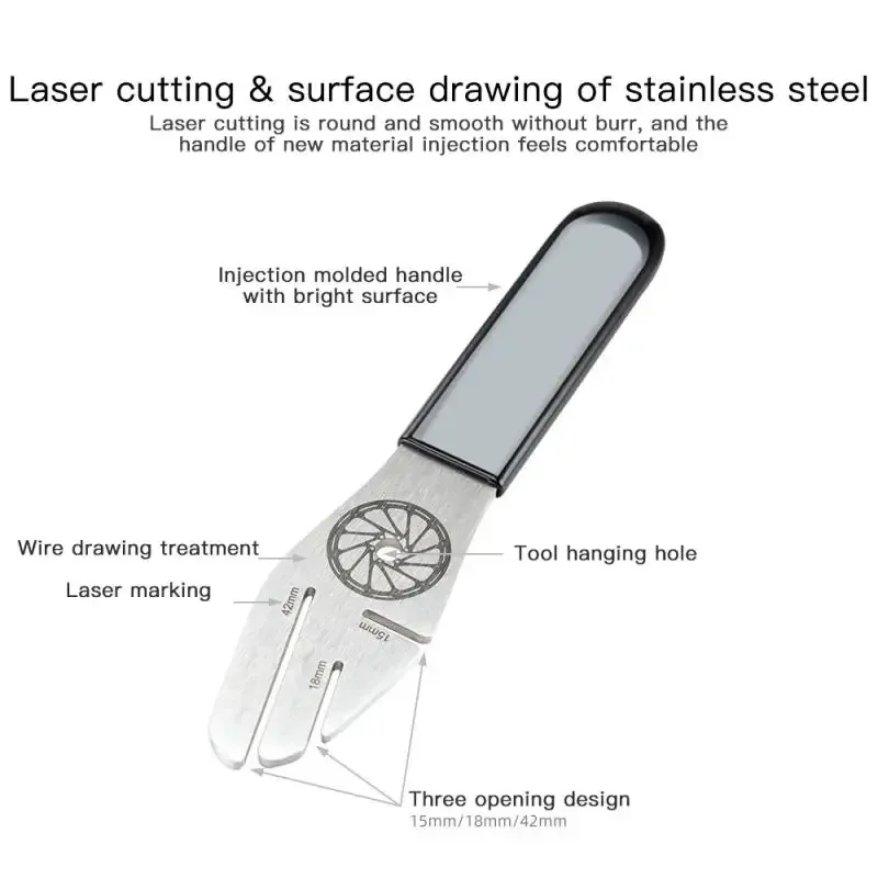 MTB велосипедный дисковый тормоз ротор инструменты для выравнивания нержавеющая