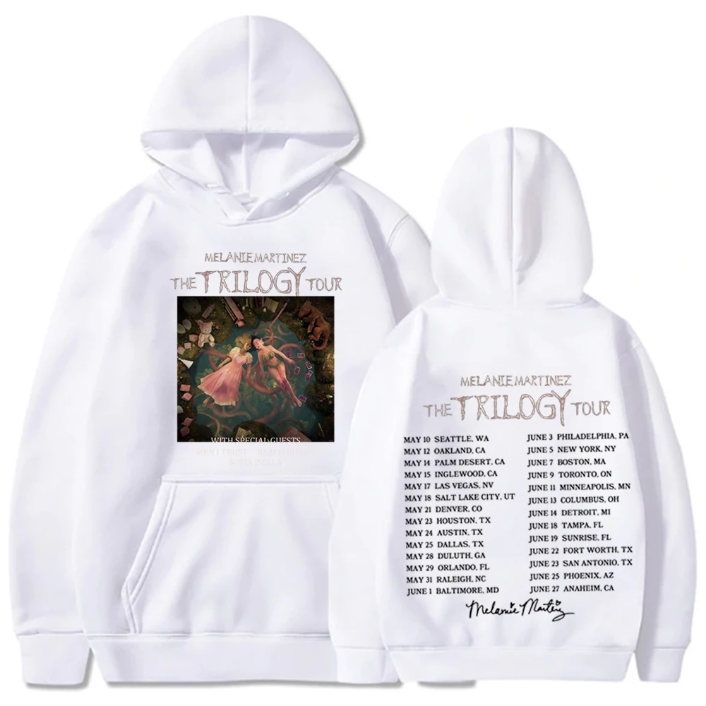 Толстовка с капюшоном meldy Martinez The trilotour 2024 Merch пуловеры топы уличная одежда