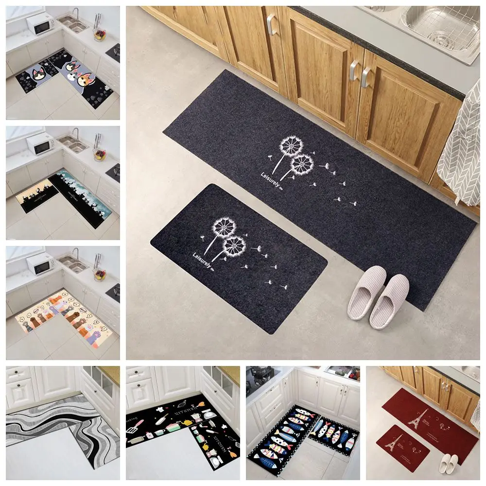 

Bedroom Home Decor Balcony Entrance Carpet Super Absorbent Bath Rug Anti-slip Floor Mat Kitchen Mat