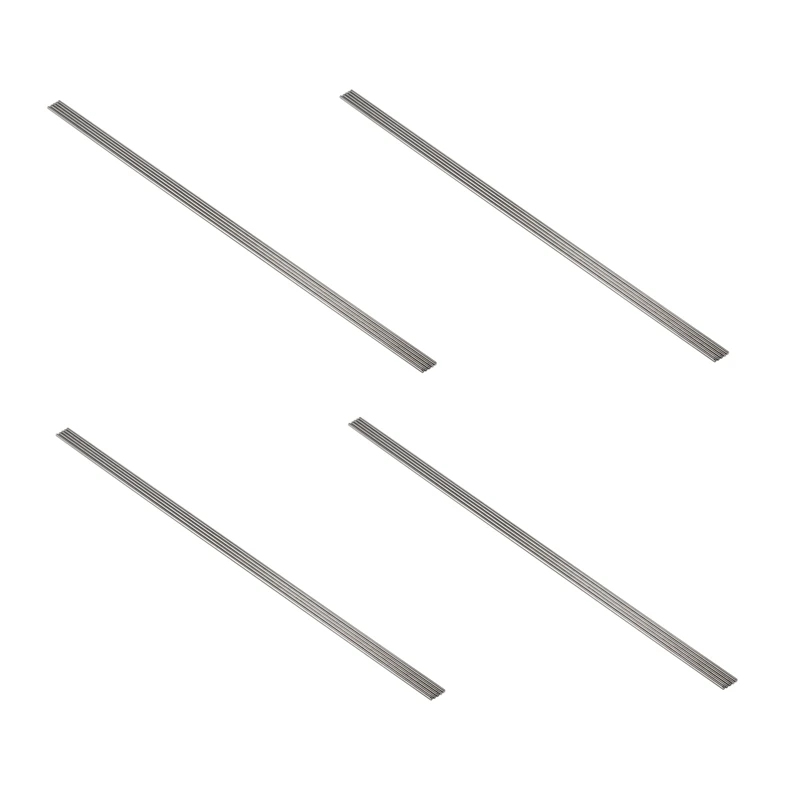 

20 Pcs DIY RC Model Stainless Steel Circular Round Rod Bar 500mm x 3mm