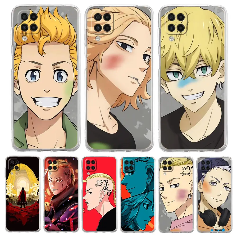 

Anime Tokyo Avengers Clear Phone Case For Samsung Galaxy A51 A71 A21S A12 A11 A31 A41 A52S A32 A01 A03S A13 A22 5G Soft Cover