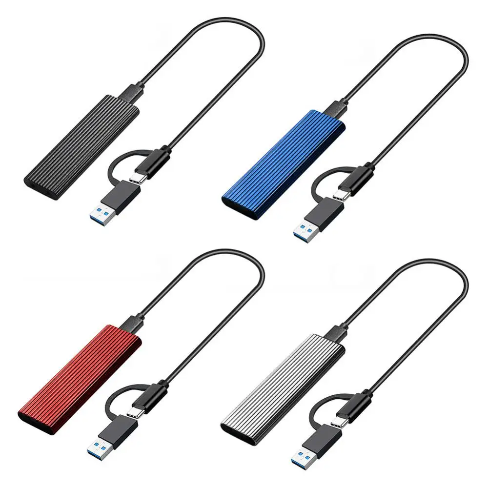

Type-c To Type-c M.2 Ssd To Usb 3.1 Enclosure 2tb M.2 SSD To USB 3.1 Enclosure Uasp Protocol Portable Aluminum Alloy 10gbps