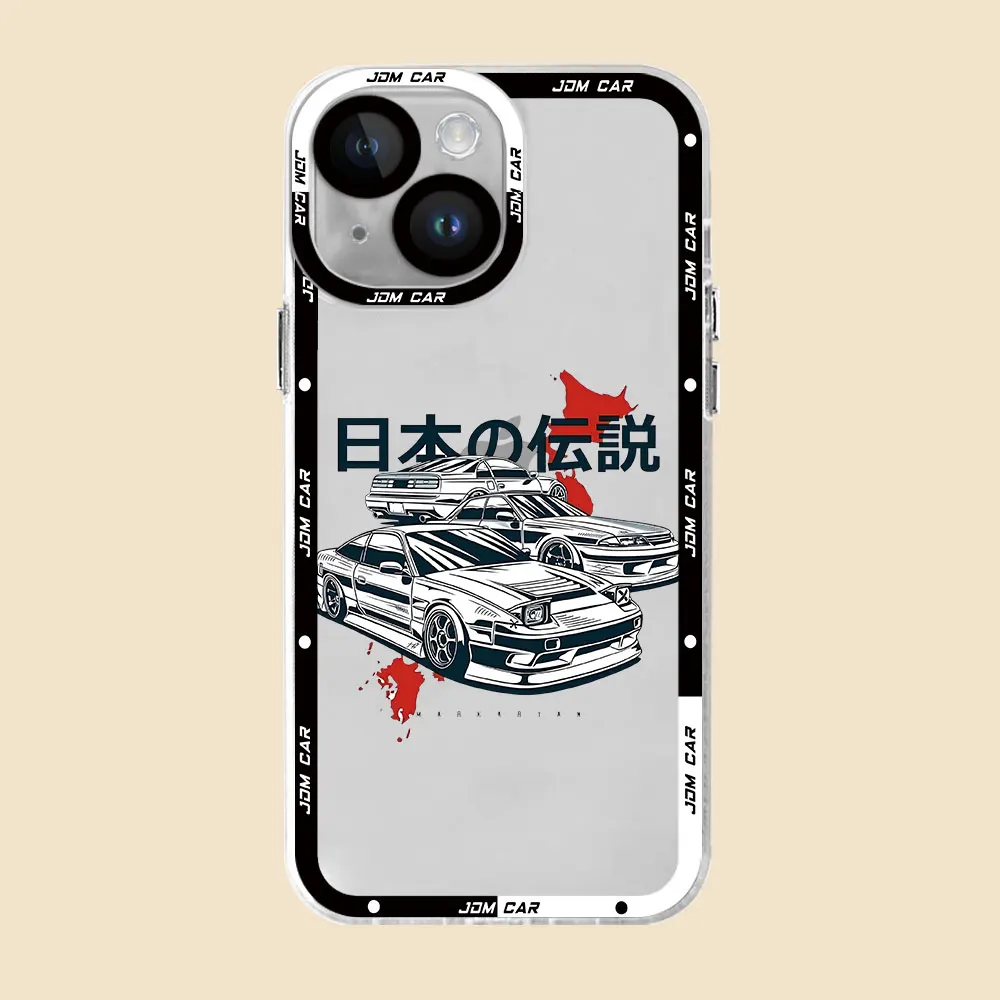 Чехол JDM Engine World для телефона Apple iPhone 15 Pro XS Max XR 11 Pro 13 Mini SE 12 14 Pro Max 7 8, прозрачный мягкий чехол из ТПУ