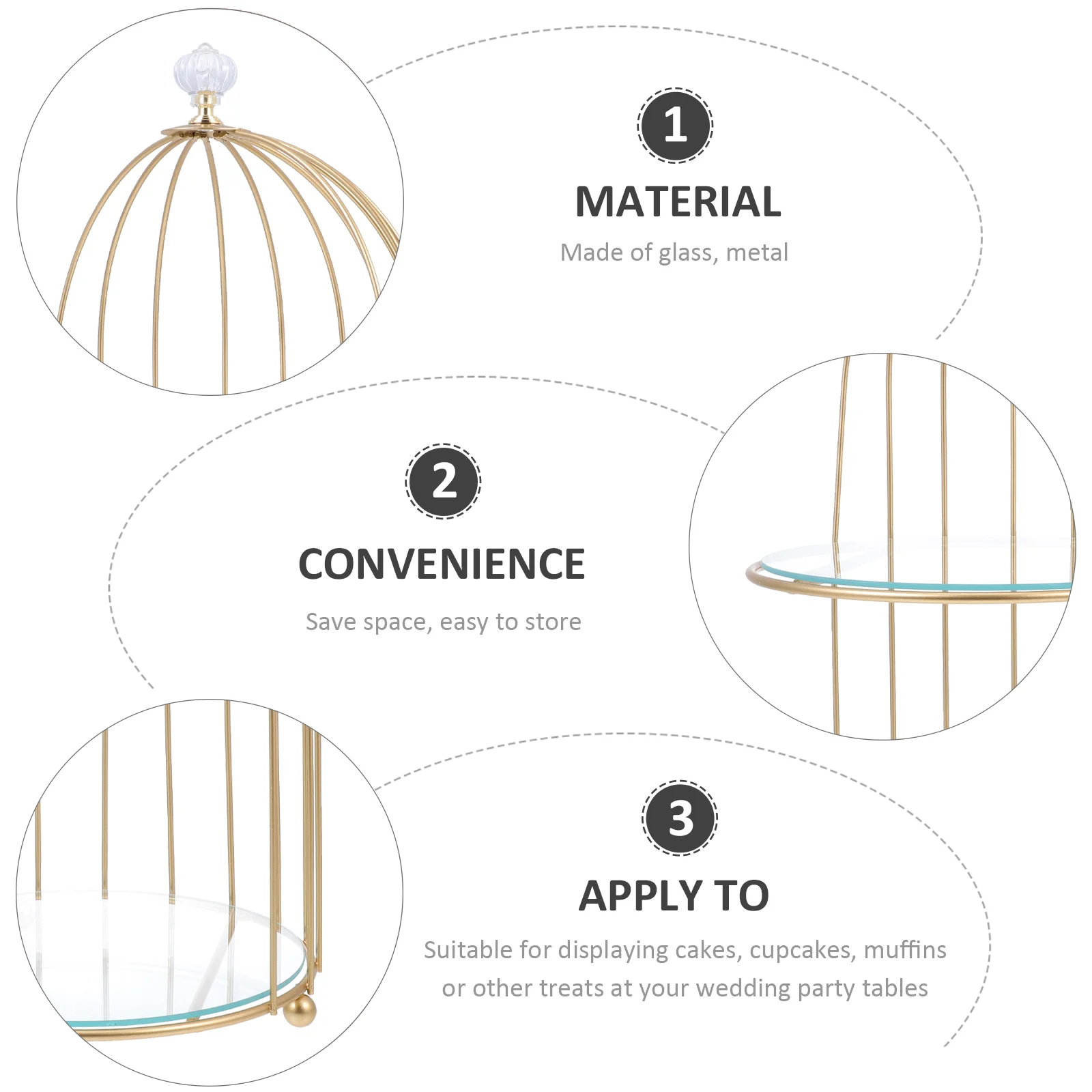 Подставка для торта десерта поднос ювелирных изделий декоративная полка