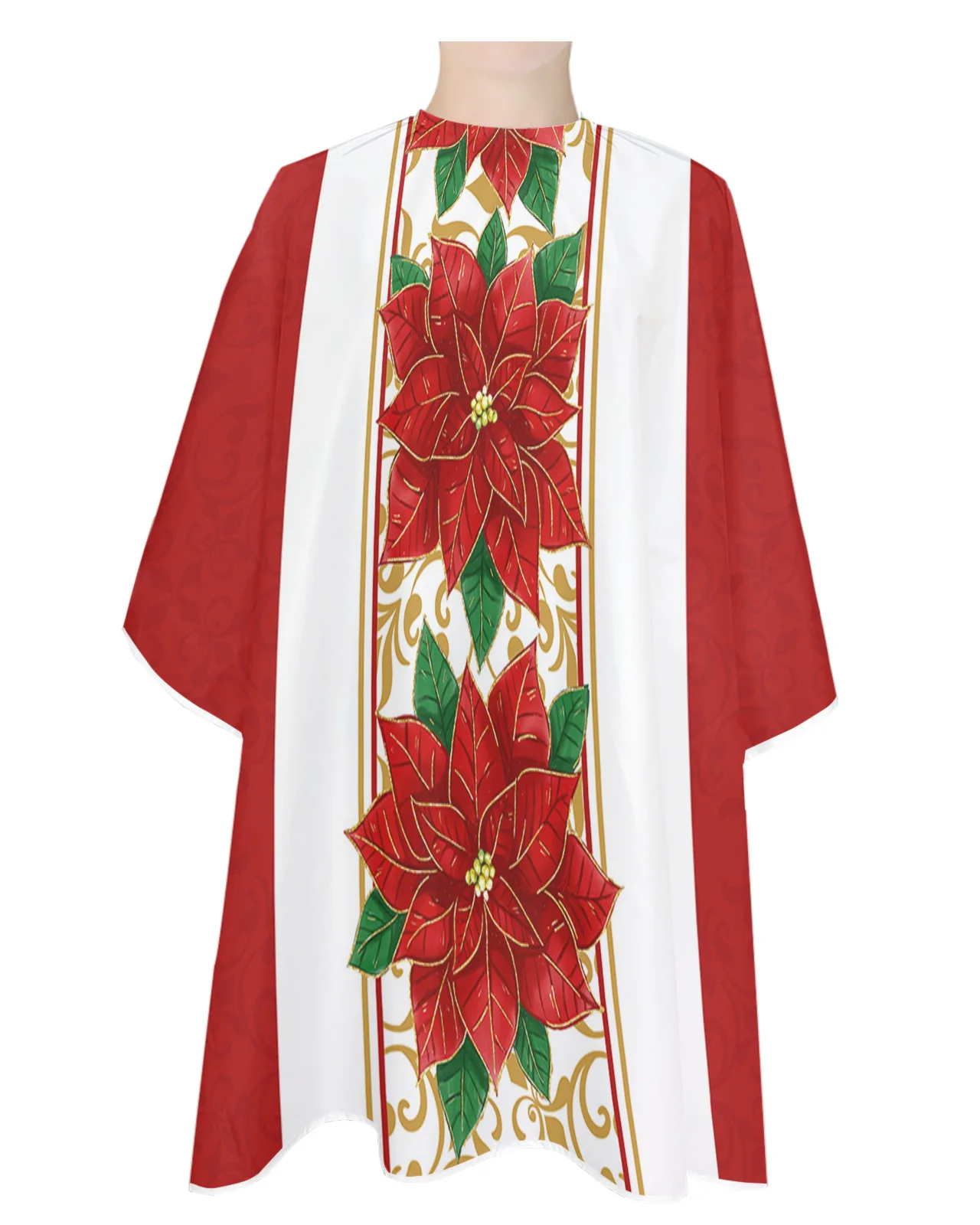 

Рождественский зимний фартук для парикмахерской с цветами, водонепроницаемый фартук для салона красоты, аксессуар для парикмахерской