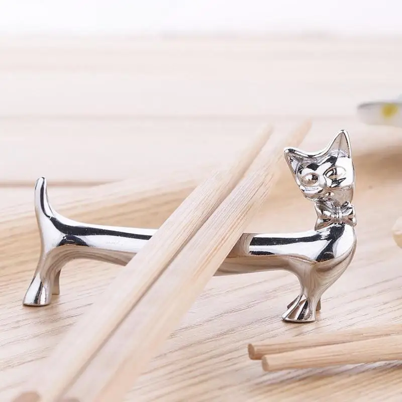 

Подставка из металлического цинкового сплава для столовых приборов, ложек, ножей, корейские кухонные принадлежности из нержавеющей стали, ...