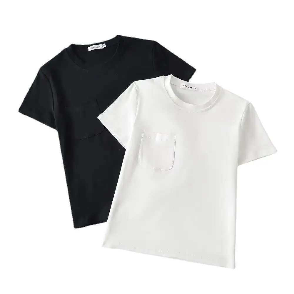 

2023 03 новая весенне-летняя Женская Сексуальная футболка из полиэстера, брендовая блузка, верхняя одежда